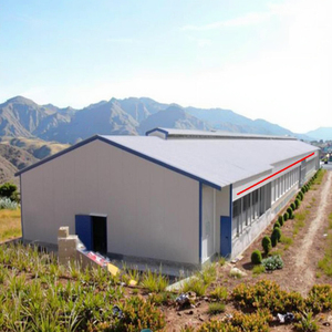 Thương mại trứng gà nhà thiết kế xây dựng kết cấu thép đổ cho gia cầm trang trại để bán - Product Image 1