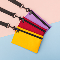 Dompet Koin Korea Tempat Kartu Dompet DIY untuk Koleksi Gantungan Kunci Koin