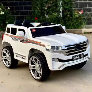 Voiture électrique rechargeable à quatre roues pour enfants, unisexe, 2 places, avec télécommande, jouet pour enfants, en plastique, prix bas - Product Image 4