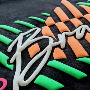 High Quality Men Oversized Pullover Cotton Unisex Heavweight Hoody Wholesale Customizable 3D Puff Printing logo Hoodies for Men - Product Image 1