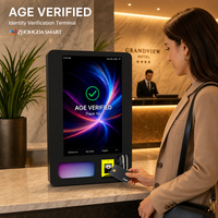 Distributeur automatique mural avec paiement par carte de crédit, vérification d'âge, SDK local intelligent pour le service après-vente, écran tactile 32 pouces