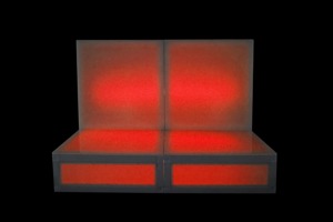 Pista de baile LED de vidrio templado rojo Instalación en interiores súper fácil Guangzhou Acrylic Lumo Stage para Bodas de eventos - Product Image 6