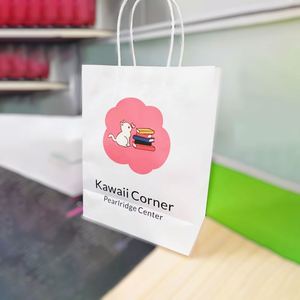 Bolsas de Regalo Navideñas Personalizadas al por Mayor con Logotipo, Bolsa de Compras, Bolsa de Papel para Tienda de Ropa - Product Image 1