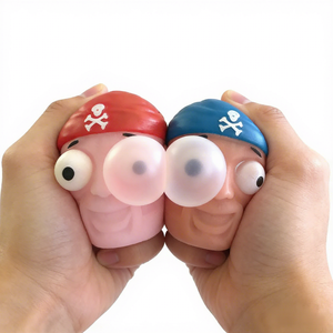 Jouets anti-stress en vinyle POP OUT Blast-Eye Pirate à presser, jouets sensoriels pour enfants, décompression - Product Image 4