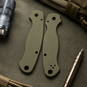 Escamas de Fibra de Carbono OEM Personalizadas de Fábrica para <span class=keywords><strong>Cuchillos</strong></span> <span class=keywords><strong>Spyderco</strong></span> Paramilitary 2 PM2, Escamas de Repuesto CNC - Product Image 2