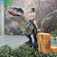 Dinosaure animatronique personnalisé en silicone pour parcs d'attractions, centres commerciaux et divertissements pour enfants