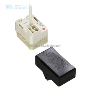 Produit d'origine W10613606 Réfrigérateur réfrigérateur surcharge et kit Relais de démarrage nd <span class=keywords><strong>Condensateur</strong></span> <span class=keywords><strong>pour</strong></span> Whirlpool W10416065 - Product Image 1