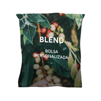 Cápsulas de Café de Tueste Medio de Alta Calidad, 70% Arábica, 30% Robusta, Marca Privada OEM, 7G, Papel Biodegradable, Cápsulas K-Cups Tostadas Naturalmente