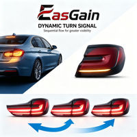 Ensemble de feux arrière séquentiels à LED, clignotants dynamiques, compatible avec BMW Série 3 F30 F35 2013-2019