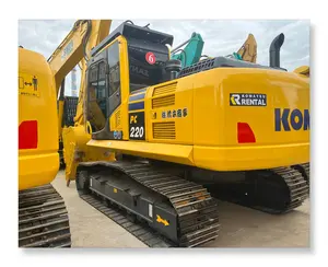 Il Giappone ha usato Komatsu pc 220-8 escavatore cingolato Komatsu pc 200 pc220-8 pc220-7 scavatore macchina in buone condizioni