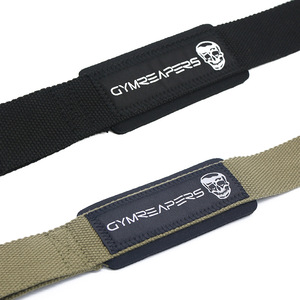 Sangles de musculation GYMREAPERS en coton, support pour poignets, pour entraînement de fitness en salle de sport - Product Image 3