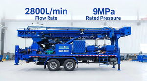 Foreuse hydraulique montée sur camion <span class=keywords><strong>à</strong></span> prix d'usine, <span class=keywords><strong>profondeur</strong></span> <span class=keywords><strong>de</strong></span> forage max. 1000 m, couple 22000 Nm pour la construction <span class=keywords><strong>de</strong></span> puits - Product Image 5