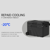 SOW35 Camping Car Refrigerador DC 12V Nevera solar mini refrigerador portátil con protección de batería baja