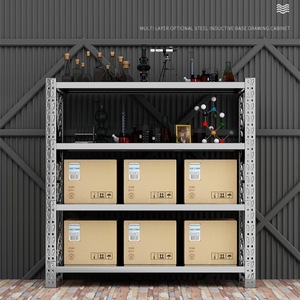 Yangpinhui Steel <b>Storage</b> Rack 4 Tier Heavy Duty Adjustable <b>Shelving</b> For Warehouse <b>Storage</b> - Product Image 1