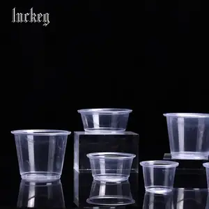 プリンヨーグルトプラスチックカップ使い捨て蓋付きムースカップゼリープリンつや消し透明プラスチックデザートカップ