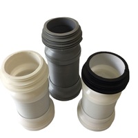 Adaptateur télescopique décalé fourni par le fabricant pour tuyau de drainage de toilettes et accessoires de bidet Pan'an Zhejiang
