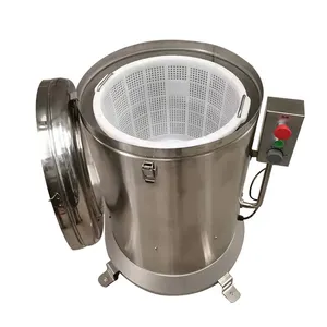 Elektrische automatische chinesische Gemüse-Entwassungsmaschine kommerzieller Dreher-Typ Lebensmittel-Zentrifugal-Dehydrator für Gemüse