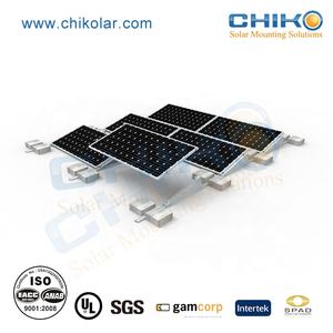 सस्ते गिट्टी संरचना ग्राउंड माउंट रैक सौर फ्लैट छत माउंटिंग - Product Image 4