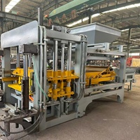 Machine de fabrication de blocs creux et de pavés à emboîtement à haut rendement série Zhongke 7-15/8-15 (Ligne de production de briques en ciment)