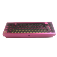 Clavier en aluminium anodisé sur mesure avec options de fraisage CNC et d'électroérosion à fil en acier inoxydable