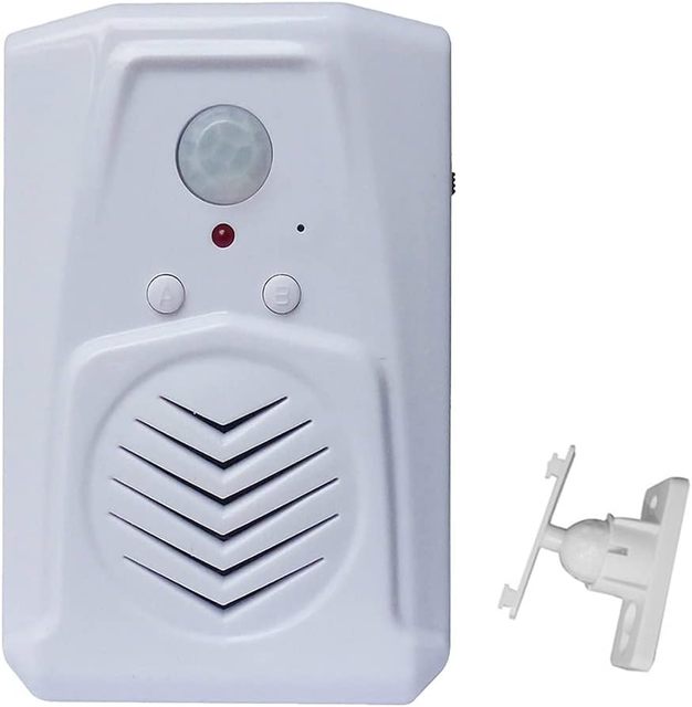 Replaceable Voice PIR Infrared Motion Sensor Activated MP3 Audio Files to Play Speech for Welcome Doorbell