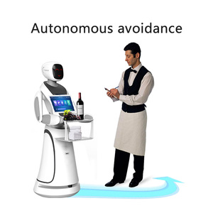 <span class=keywords><strong>Robot</strong></span> <span class=keywords><strong>serveur</strong></span> de meilleure qualité pour table de <span class=keywords><strong>restaurant</strong></span> Service commercial <span class=keywords><strong>Robot</strong></span> de livraison de nourriture Service humanoïde <span class=keywords><strong>Robot</strong></span> <span class=keywords><strong>serveur</strong></span> automatique - Product Image 2