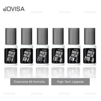 Jovisa-pegamento magnético para extensión de pestañas, Etiqueta Privada, 1 ~ 2 segundos, secado rápido, 30 ~ 70% RH, adhesivo OEM