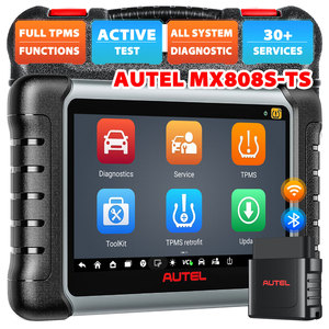 MaxiCheck MX808S TS Scanner OBD2 complet pour véhicules, système de surveillance des pneus TPMS, outils automobiles - Product Image 1
