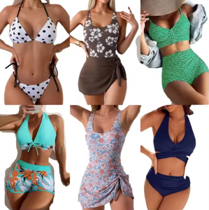 Conjunto de <span class=keywords><strong>Bikini</strong></span> Sexy de 2 Piezas a Precio de Mayoreo, Traje de Baño Transparente Combinado para Mujer 2025 - Product Image 1