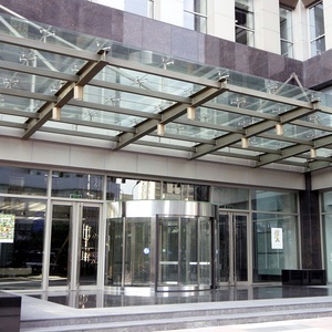 Alumínio <span class=keywords><strong>Frame</strong></span> Outdoor Sun Shade Metal Roof Glass <span class=keywords><strong>Canopy</strong></span> para porta frontal - Product Image 1