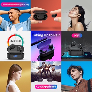 Écouteurs TWS Dongguan QCY T2C, charge sans fil TWS, Bluetooth stéréo, <span class=keywords><strong>son</strong></span> Hi-Fi, étui <span class=keywords><strong>de</strong></span> charge 800 mAh, écouteurs - Product Image 6