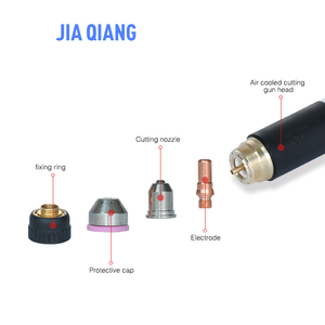 Toploong tpl100a Máy cắt Plasma CNC với tay cầm thẳng cắt Đầu Súng Phụ kiện vòi phun điện cực - Product Image 3