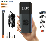 multifonction vélo pompe électrique pompe à Air batterie 12V cordon voiture pneu compresseur d'air pompe