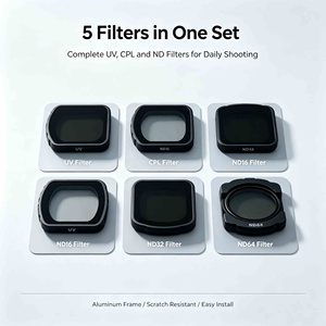 Accessoires pour drone, objectif d'appareil photo, filtre UV CPL ND16/32/64 pour Mini <span class=keywords><strong>2</strong></span> et <span class=keywords><strong>Mavic</strong></span> avec protection en verre optique - Product Image 1