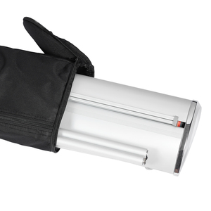Hawk cuộn lên biểu ngữ tùy chỉnh kích thước kéo lên biểu ngữ chương trình khuyến mãi 85x200 Khung Nhôm xách tay in đứng lên biểu ngữ - Product Image 4