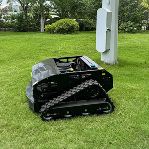 CE EPA Approved All Terrain RC Grass Cutter Garden Crawler Remote Control Robot <strong>Lawn</strong> <strong>Mower</strong> with Snow Blade For Sale - Product Image 5