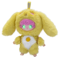 YUhongtoys boîte mystère bébé en peluche personnages congelés jouets à collectionner pour la décoration de sacs et de clés