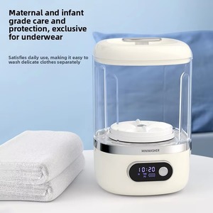 <span class=keywords><strong>Mini</strong></span> Lavatrice Portatile a Caricamento dall'Alto Completamente <span class=keywords><strong>Automatica</strong></span> Alimentata Tramite USB per Biancheria Intima e Calzini, Ideale per Dormitori Universitari - Product Image 6