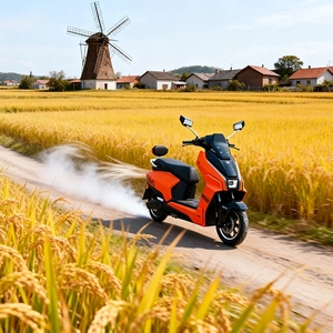 Moto électrique Dragster pour adultes, puissante, batterie lithium 1500W 60/72V, frein à disque avant et arrière, vitesse maximale 80 km/h - Product Image 1