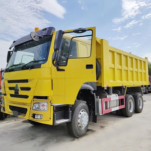 Transporte de carbón 200-300 L capacidad del tanque de combustible camión volquete howo 6x4 371hp de servicio pesado - Product Image 3