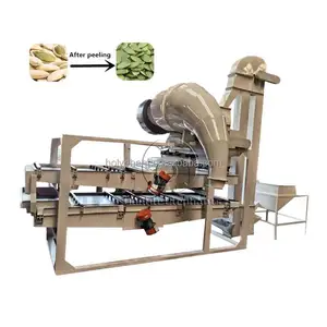 Automatic small watermelon / pumpkin seed hulling machine