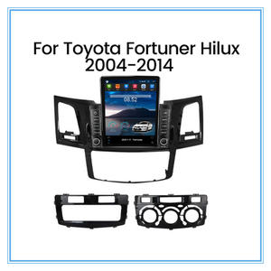 نظام ملاحة للسيارة بشاشة كبيرة يعمل بنظام أندرويد لسيارات هايلكس/فورتشنر، متوافق مع موديلات 2007-2016، صنع في شنغهاي، مع ضمان لمدة عام - Product Image 3