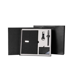 Coffret Cadeau de Bureau 5-en-1 : Carnet, Stylo, Porte-Cartes, Porte-clés et Articles de Papeterie – Fournisseur de Bureau Personnalisé - Product Image 6