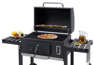 Grill chariot carré en <span class=keywords><strong>fonte</strong></span>, pour <span class=keywords><strong>Barbecue</strong></span> au charbon de bois, <span class=keywords><strong>avec</strong></span> <span class=keywords><strong>couvercle</strong></span>, - Product Image 5