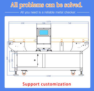 Gıda işleme için endüstriyel <span class=keywords><strong>Metal</strong></span> dedektörü tedarikçisi özel <span class=keywords><strong>Metal</strong></span> dedektörü fiyat - Product Image 3
