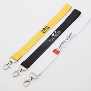 Custom Short Wrist Lanyard Multi-Purpose Phone Cup Holder Bag Accessory Keychain Lanyard Promotional Gift - Product Image 1