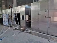 Machine de séchage automatique à air chaud à circulation forcée pour la production de viande séchée, de bœuf, de saucisses, de légumes et de fruits, avec économie d'énergie