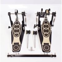 Pédale de batterie double kick à entraînement direct pour longboard, réglable, vente en gros