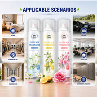 Désodorisant en aérosol, parfums Cannelle, Pomme, Lavande, Linge Frais, Vanille, Citron, Désodorisant d'ambiance pour le marché de Dubaï