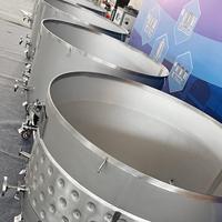 Système de fabrication de kombucha 100L en acier inoxydable pour thé, scoby et sucre, équipement de brassage, cuve de fermentation à ouverture supérieure avec CE PED